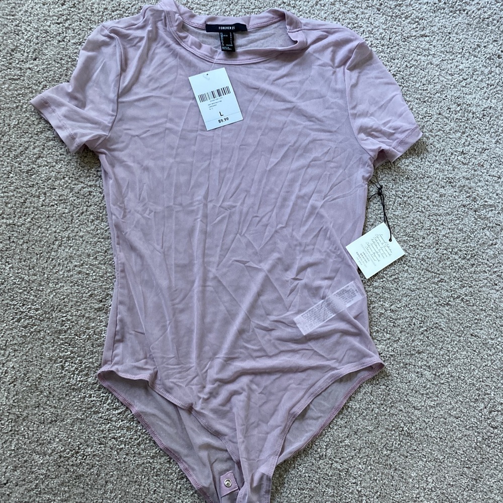 forever 21 shear body suit